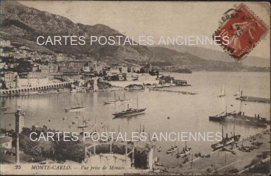 Cartes postales anciennes > CARTES POSTALES > carte postale ancienne > cartes-postales-ancienne.com Monaco