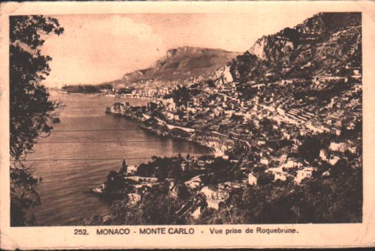 Cartes postales anciennes > CARTES POSTALES > carte postale ancienne > cartes-postales-ancienne.com Monaco