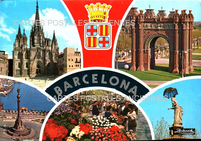 Cartes postales anciennes > CARTES POSTALES > carte postale ancienne > cartes-postales-ancienne.com Union europeenne Espagne Barcelone