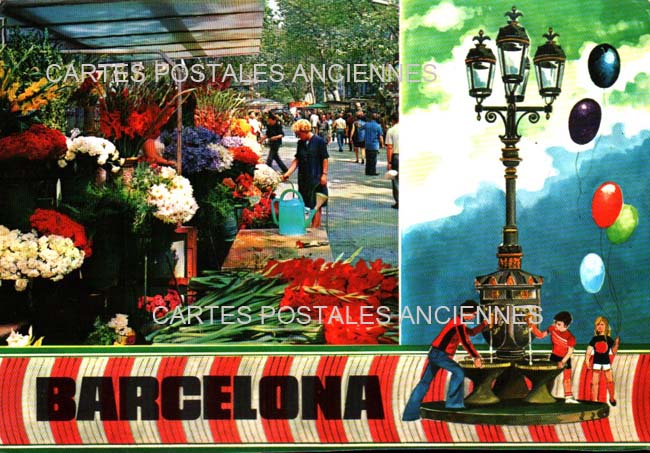 Cartes postales anciennes > CARTES POSTALES > carte postale ancienne > cartes-postales-ancienne.com Union europeenne Espagne Barcelone