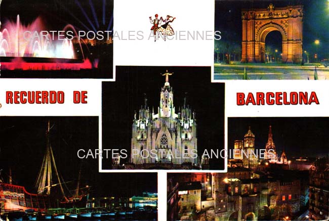 Cartes postales anciennes > CARTES POSTALES > carte postale ancienne > cartes-postales-ancienne.com Union europeenne Espagne Barcelone