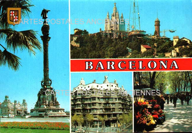 Cartes postales anciennes > CARTES POSTALES > carte postale ancienne > cartes-postales-ancienne.com Union europeenne Espagne Barcelone