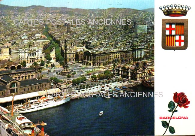 Cartes postales anciennes > CARTES POSTALES > carte postale ancienne > cartes-postales-ancienne.com Union europeenne Espagne Barcelone