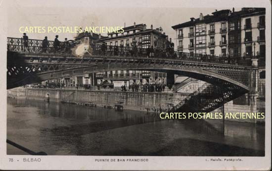 Cartes postales anciennes > CARTES POSTALES > carte postale ancienne > cartes-postales-ancienne.com Union europeenne Espagne Bilbao