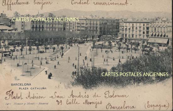 Cartes postales anciennes > CARTES POSTALES > carte postale ancienne > cartes-postales-ancienne.com Union europeenne Espagne Barcelone