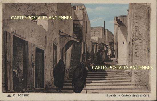 Cartes postales anciennes > CARTES POSTALES > carte postale ancienne > cartes-postales-ancienne.com Tunisie Sousse