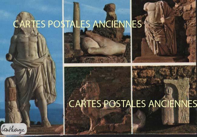 Cartes postales anciennes > CARTES POSTALES > carte postale ancienne > cartes-postales-ancienne.com Tunisie Carthage