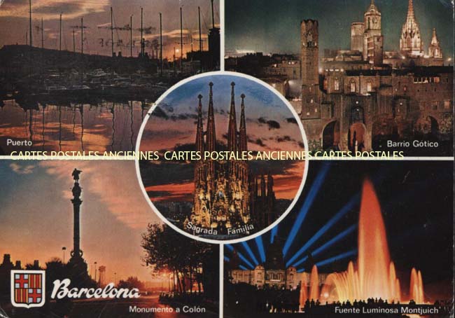 Cartes postales anciennes > CARTES POSTALES > carte postale ancienne > cartes-postales-ancienne.com Union europeenne Espagne Barcelone