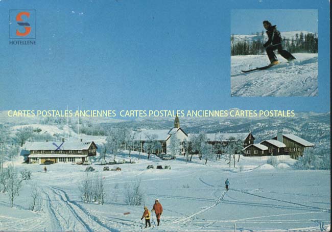 Cartes postales anciennes > CARTES POSTALES > carte postale ancienne > cartes-postales-ancienne.com Paysage neige