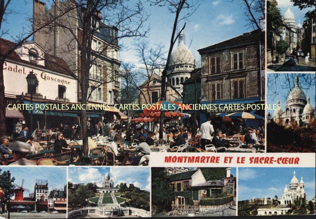 Cartes postales anciennes > CARTES POSTALES > carte postale ancienne > cartes-postales-ancienne.com Ile de france Paris Paris 18eme