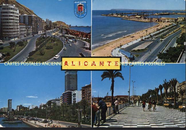 Cartes postales anciennes > CARTES POSTALES > carte postale ancienne > cartes-postales-ancienne.com Union europeenne Espagne Alicante