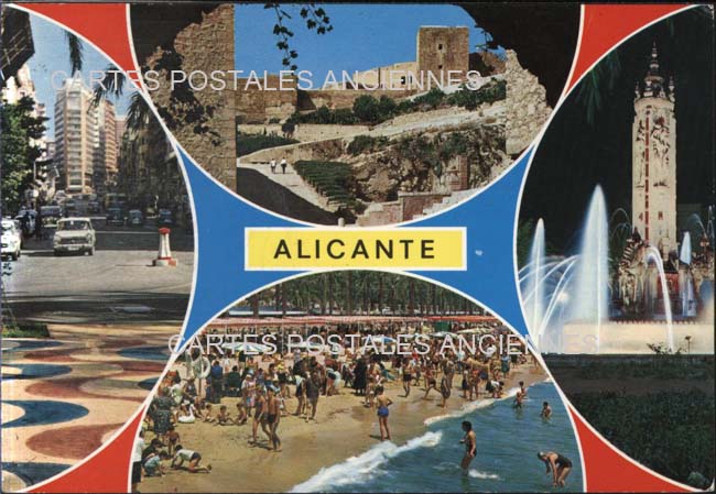 Cartes postales anciennes > CARTES POSTALES > carte postale ancienne > cartes-postales-ancienne.com Union europeenne Espagne Alicante