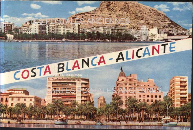 Cartes postales anciennes > CARTES POSTALES > carte postale ancienne > cartes-postales-ancienne.com Union europeenne Espagne Alicante