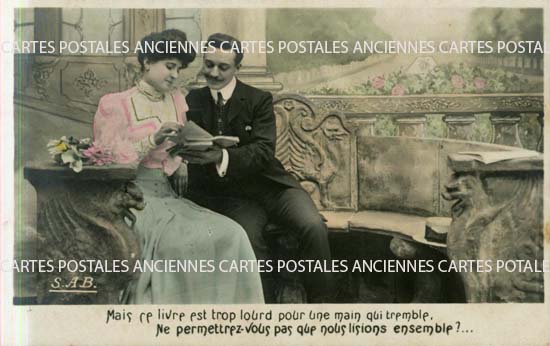 Cartes postales anciennes > CARTES POSTALES > carte postale ancienne > cartes-postales-ancienne.com Couple