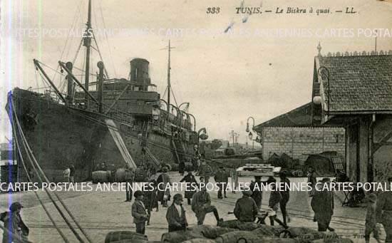 Cartes postales anciennes > CARTES POSTALES > carte postale ancienne > cartes-postales-ancienne.com Tunisie Tunis