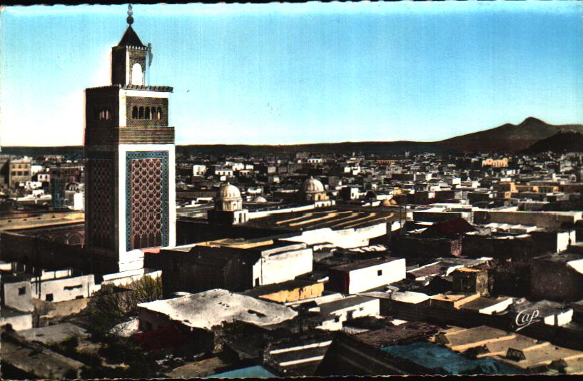 Cartes postales anciennes > CARTES POSTALES > carte postale ancienne > cartes-postales-ancienne.com Tunisie Tunis