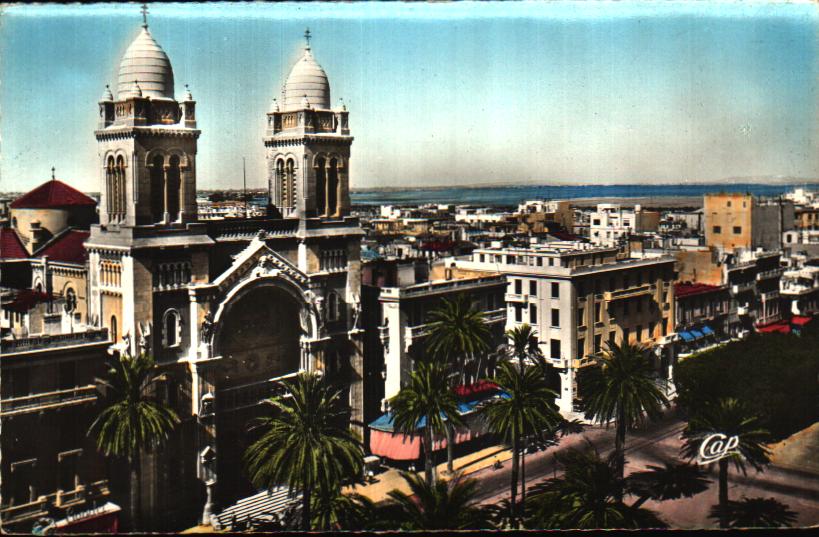 Cartes postales anciennes > CARTES POSTALES > carte postale ancienne > cartes-postales-ancienne.com Tunisie Tunis