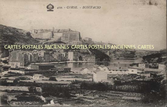 Cartes postales anciennes > CARTES POSTALES > carte postale ancienne > cartes-postales-ancienne.com Corse  Corse du sud 2a Bonifacio